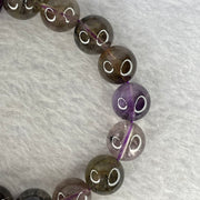 Natural Auralite Crystal Bracelet 极光手链 42.06g 12.2 mm 17 Beads - Huangs Jadeite and Jewelry Pte Ltd