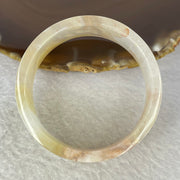 Natural Flower Agate Bangle 40.87g 20.2 by 5.0 mm Internal Diameter 51.3 mm - Huangs Jadeite and Jewelry Pte Ltd