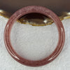 Strawberry Quartz Bangle 草莓水晶手链 41.04g Internal Diameter 58.7mm 12.0 by 8.2mm