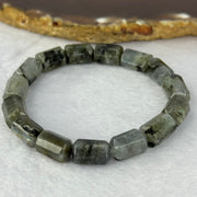 Natural Labradorite Bracelet 19.69g 15cm 11.9 by 7.7mm 15 Lulu Tong - Huangs Jadeite and Jewelry Pte Ltd