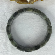 Natural Labradorite Bracelet 44.07g 17cm 16.6 by 12.3 by 6.2mm 16 pcs - Huangs Jadeite and Jewelry Pte Ltd