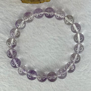 Natural Super 7 Amethyst Beads Bracelet 天然紫超七手链 24.84g 16.5cm 9.9mm 20 Beads - Huangs Jadeite and Jewelry Pte Ltd