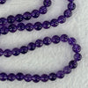 Good Grade Natural Amethyst Necklace 39.51g 7.3mm 79 Beads