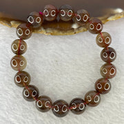 Natural Auralite Crystal Bracelet 极光手链 29.83g 10.8mm 18 Beads - Huangs Jadeite and Jewelry Pte Ltd