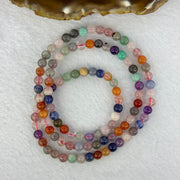 Natural Mixed Quartz Bracelet 天然多宝多圈手链手串 20.60g 5.4mm 105 Beads - Huangs Jadeite and Jewelry Pte Ltd