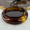 Natural Cognac Amber Bangle Set Internal Diameter 53.8mm 17.4 by 9.2mm and Pendant 50.8 by 18.2mm Total Weight 62.51g