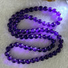 Good Grade Natural Amethyst Necklace 45.90g 53cm 7.9mm 73 Beads