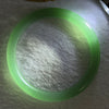 Transparent Green Quartzite Jade Bangle 天山玉手镯 Internal Diameter 59.5mm 27.39g 8.3 by 8.3mm