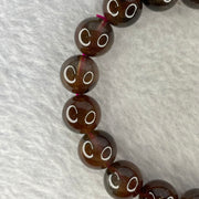 Natural Auralite Crystal Bracelet 极光手链 38.73g 11.8 mm 18 Beads - Huangs Jadeite and Jewelry Pte Ltd