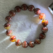 Above Average Natural Auralite 23 Bracelet 天然激光23手链 42.70g 18cm 12.2mm 17 Beads - Huangs Jadeite and Jewelry Pte Ltd