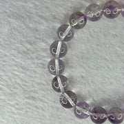 Natural Super 7 Amethyst Beads Bracelet 天然紫超七手链 24.84g 16.5cm 9.9mm 20 Beads - Huangs Jadeite and Jewelry Pte Ltd