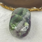 Natural Green and Purple Fluorite Crystal Paper Weight Display 19802g 73.0 by 42.6 by 28.5mm - Huangs Jadeite and Jewelry Pte Ltd