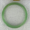 Green Quartzite Jade Bangle 天山玉手镯 28.09g Internal Diameter 58.3mm 9.8 by 6.9mm