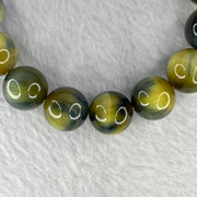 Natural Mixed Colour Tiger Eye Bracelet 彩色虎眼水晶手链 60.46g 14.5mm 15 Beads - Huangs Jadeite and Jewelry Pte Ltd