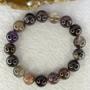 Natural Auralite Crystal Bracelet 极光手链 41.34g 21.1 mm 17 Beads - Huangs Jadeite and Jewelry Pte Ltd