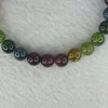 Good Grade Natural Tourmaline Beads Bracelet 好的天然碧玺珠手链 16.99g 16cm 7.6mm 25 Beads - Huangs Jadeite and Jewelry Pte Ltd