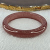 Strawberry Quartz Bangle 草莓水晶手链 41.04g Internal Diameter 58.7mm 12.0 by 8.2mm