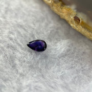 Natural Faceted Tear Drop Shape Blue Sapphire 0.85 ct 7.0 by 4.9 by 2.5mm - Huangs Jadeite and Jewelry Pte Ltd