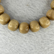 Natural Wild Old India Sandalwood Bracelet 老山檀手链  14.57g 12.4 mm 18 Beads - Huangs Jadeite and Jewelry Pte Ltd