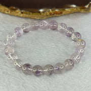 Natural Super 7 Amethyst Beads Bracelet 天然紫超七手链 22.12g 16cm 9.4mm 21 Beads - Huangs Jadeite and Jewelry Pte Ltd