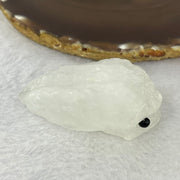 Natural Milky Quartz Mini Hedgehog Display 62.28g 64.8 by 36.2 by 22.6mm - Huangs Jadeite and Jewelry Pte Ltd