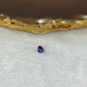 Natural Faceted Blue Sapphire 0.70ct 5.0 by 4.1 by 3.5mm - Huangs Jadeite and Jewelry Pte Ltd