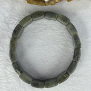 Natural Labradorite Bracelet 42.96g 16.5cm 16.2 by 12.2 by 6.1mm 16pcs - Huangs Jadeite and Jewelry Pte Ltd