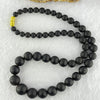 Natural Dark Matt Amber Beads Necklace 特一 31.52g 50cm 7.2 - 15.0mm 51 Beads