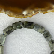 Natural Labradorite Bracelet 19.69g 15cm 11.9 by 7.7mm 15 Lulu Tong - Huangs Jadeite and Jewelry Pte Ltd