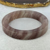 Transparent Purple Quartzite Jade Bangle 天山玉手镯 Internal Diameter 63.9mm 81.99g 13.6 by 11.0mm