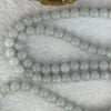 Type A Semi Icy Jelly Lavender Jadeite Beads Necklace 83.24g 76cm 8.2mm 98 Beads - Huangs Jadeite and Jewelry Pte Ltd