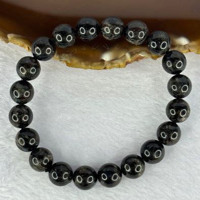 Rare Natural Arfredsonite Bracelet 31.94g 17.5cm 10.1mm 20 Beads - Huangs Jadeite and Jewelry Pte Ltd