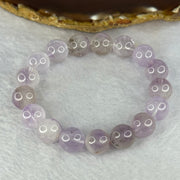 Natural Super 7 Amethyst Beads Bracelet 天然紫超七手链 42.42g 18cm 12.4mm 17 Beads - Huangs Jadeite and Jewelry Pte Ltd