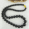 Natural Dark Matt Amber Beads Necklace 特一 31.52g 50cm 7.2 - 15.0mm 51 Beads