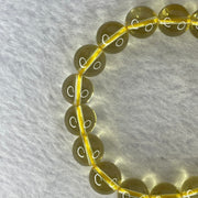 Natural Citrine Bracelet 30.60g 17cm 10.6mm 19 Beads - Huangs Jadeite and Jewelry Pte Ltd