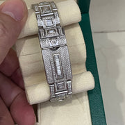 (Pre-Love) Rolex Diamond Ice GMT Master 2 Stainless Steel Custom Diamonds 40mm Model 116710LN Dec 2017 with Box and Authentication Card - Huangs Jadeite and Jewelry Pte Ltd