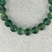 Natural Green Fluorite Beads Bracelet 24.15g 8.8mm 22 Beads - Huangs Jadeite and Jewelry Pte Ltd