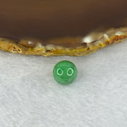 Type A Green Jadeite Bead for Bracelet/Necklace/Earrings/Ring 2.41g 11.4mm - Huangs Jadeite and Jewelry Pte Ltd