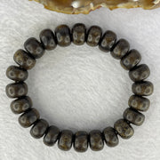 Natural Old Wild Malaysia Agarwood Bracelet (Sinking Type) 天然老野生马来西亚沉香手链 22.88g 18.5cm 12.9 by 7.9mm 24 Beads - Huangs Jadeite and Jewelry Pte Ltd