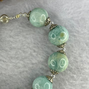 Amazonite Bracelet 24.24g 12.3 mm 9 Beads - Huangs Jadeite and Jewelry Pte Ltd