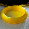 Yellow Quartzite Jade Bangle 天山玉手镯 Internal Diameter 62.6mm 74.70g 18.1 by 8.8mm