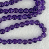 Good Grade Natural Amethyst Necklace 40.44g 52cm 7.3mm 79 Beads