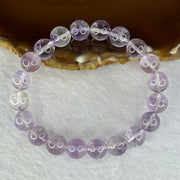 Natural Super 7 Amethyst Beads Bracelet 天然紫超七手链 24.90g 16cm 9.8mm 20 Beads - Huangs Jadeite and Jewelry Pte Ltd