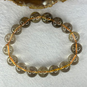 Natural Golden Rutilated Quartz Beads 天然金发水晶手链 47.97g 19cm 13.0mm 17 Beads - Huangs Jadeite and Jewelry Pte Ltd