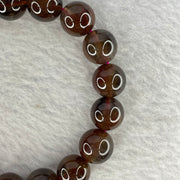 Natural Auralite Crystal Bracelet 极光手链 38.73g 11.8 mm 18 Beads - Huangs Jadeite and Jewelry Pte Ltd