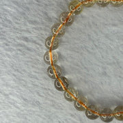 Natural Golden Rutilated Quartz Beads 天然金发水晶手链 13.06g 7.5cm 7.4mm 26 Beads - Huangs Jadeite and Jewelry Pte Ltd