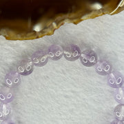 Natural Super 7 Amethyst Beads Bracelet 天然紫超七手链 22.67g 16cm 9.4mm 21 Beads - Huangs Jadeite and Jewelry Pte Ltd