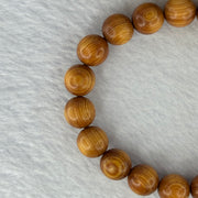 Natural Old Yabai Thuja Wood Beads Bracelet 老树崖柏手链 8.98g 16.5cm 10.2mm 19 Beads - Huangs Jadeite and Jewelry Pte Ltd