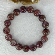 Above Average Natural Auralite 23 Bracelet 天然激光23手链 41.88g 17.5cm 12.3mm 17 Beads - Huangs Jadeite and Jewelry Pte Ltd