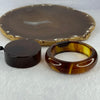 Natural Cognac Amber Bangle Set Internal Diameter 53.8mm 17.4 by 9.2mm and Pendant 50.8 by 18.2mm Total Weight 62.51g